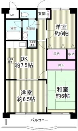 ブライトステージ南柏の物件間取画像